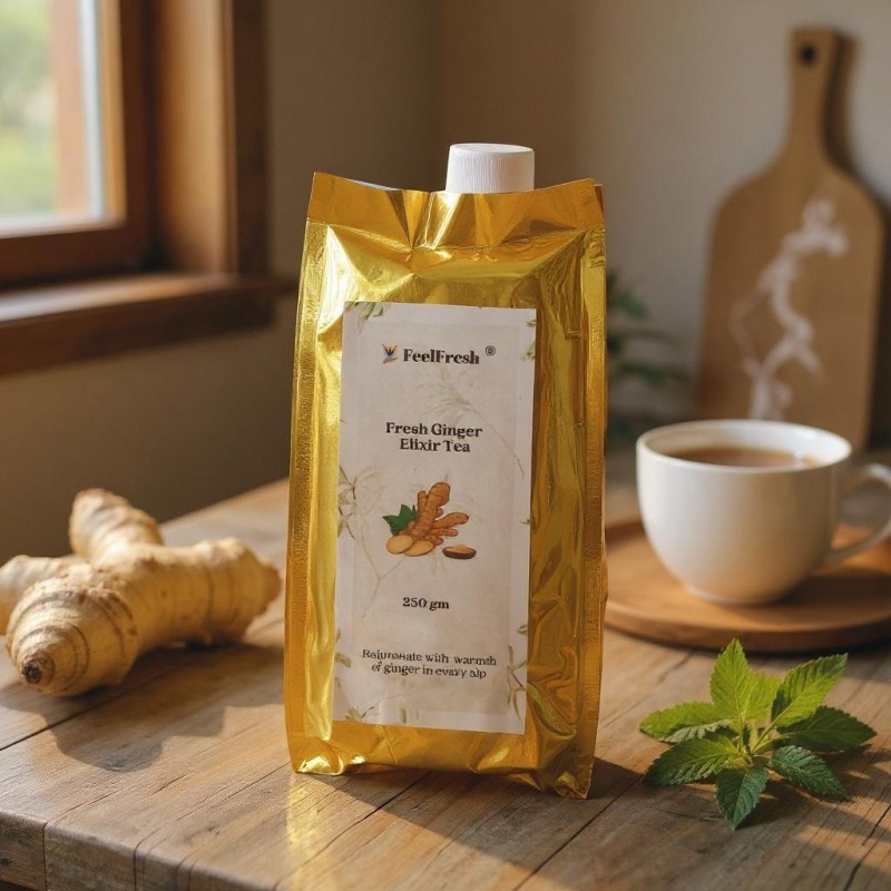 Fresh Ginger Elixir Tea Fresh Ginger Elixir Tea